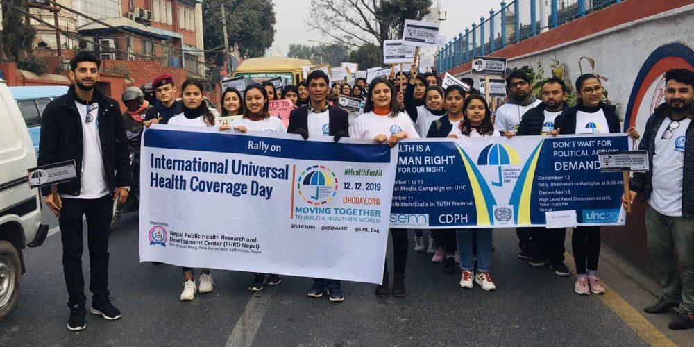 Rally on International Universal Health Coverage 2019