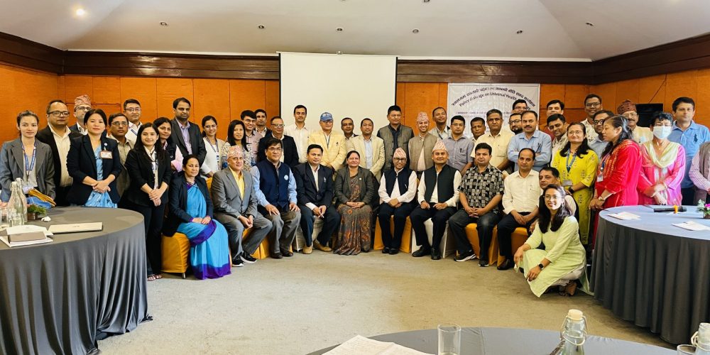 Policy dialogue on UHC at Pokhara